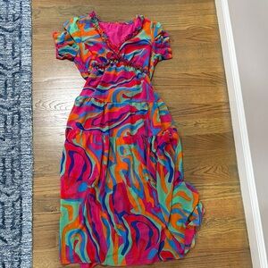 Vibrant Multicolor Women's Dress